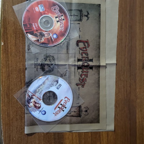 EverQuest Collectible PC Lot used, EverQuest II Limited Edition and Trilogy