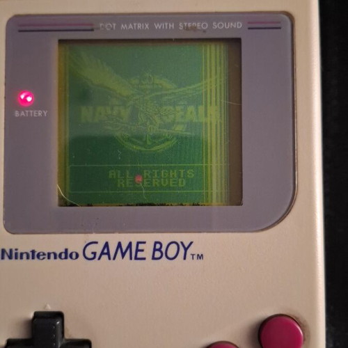 Nintendo Game Boy console with games