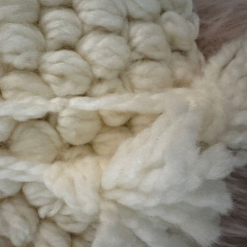 Bolero knitted handmade women's new white