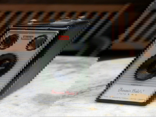 Vintage Φωτογραφική Μηχανή Kodak Brownie Model 1