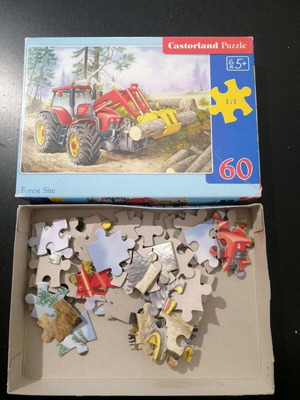 Πάζλ Castorland μεταχειρισμένο, 60 τεμαχίων