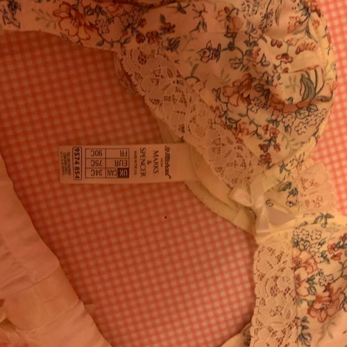 Marks & Spencer bra new, cotton multicolor size 34C or 75C