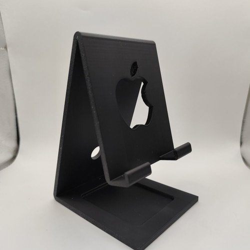 Mobile phone and headphones stand