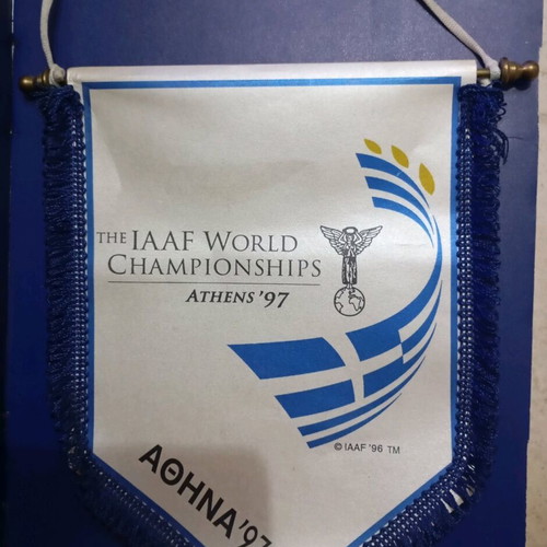 Banner used for the 6th IAAF World Championships Athens '97