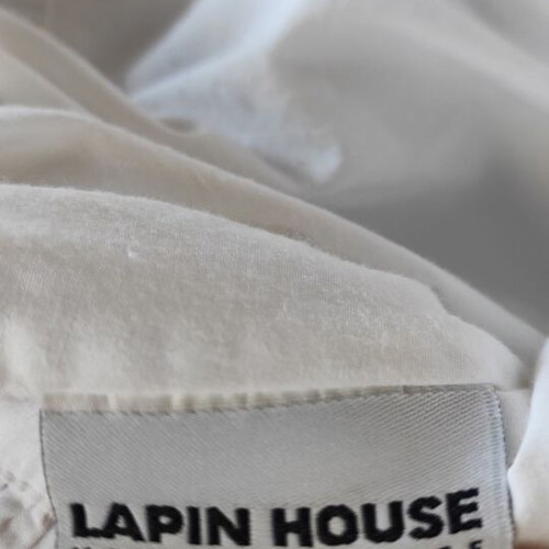 Lapin House girls' occasion dress like new, white, age 2