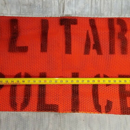 US Army Military Police vest used with reflective strips
