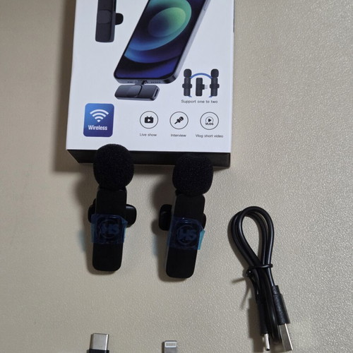 HS Electronics Wireless Lavalier Microphone set