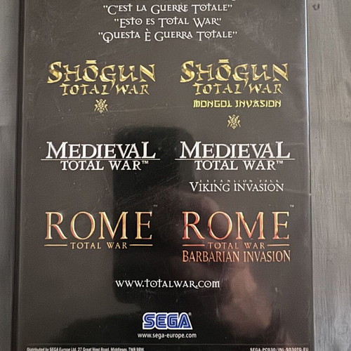 Total War: Eras PC DVD-ROM like new