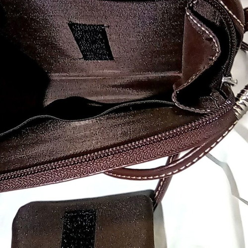 Mini crossbody bag David Jones like new, brown