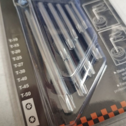 Torx L-Shaped Key Set 9 Pieces New