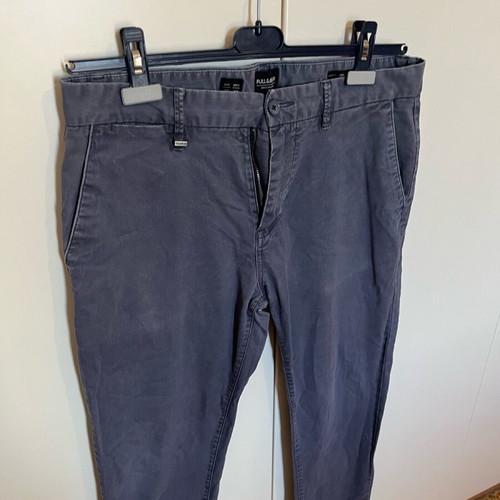 Pull&Bear gray blue chino men's pants like new