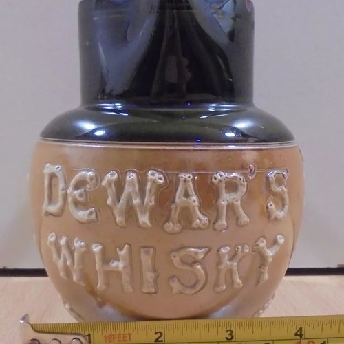 Dewar's Scotch Whisky Royal Doulton old advertising ceramic jug