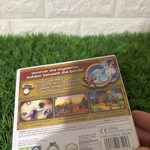 Ever Oasis Nintendo 3DS game used, complete with manuals