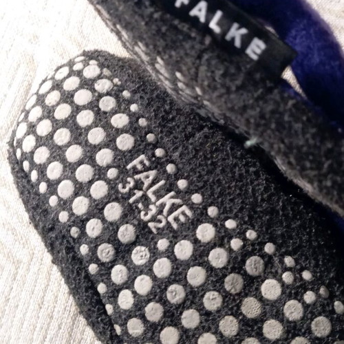 Falke children's slippers like new, size 31-32, blue