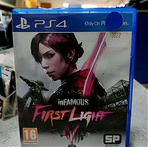 INFAMOUS FIRST LIGHT PS4 USED