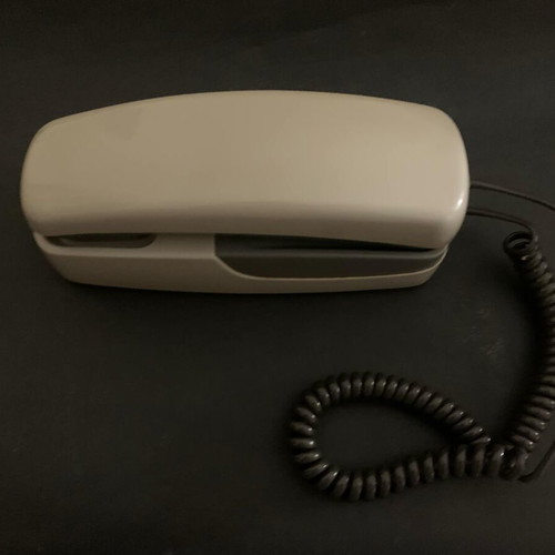 Vintage Telko Model 203 Gondola Telephone used, gray