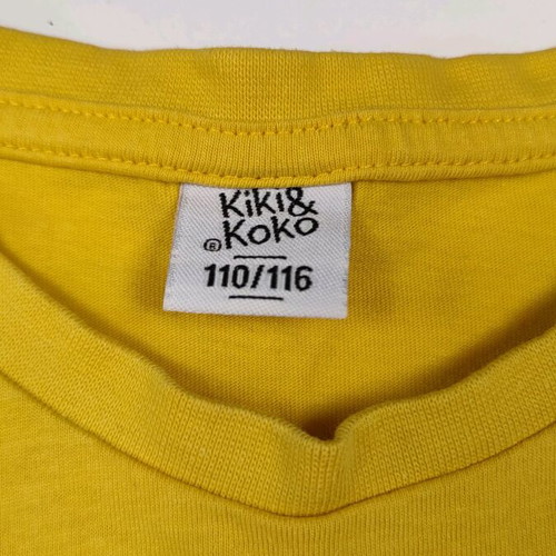 Kiki&Koko t-shirt used, yellow, size 110/116 for 4-5 years