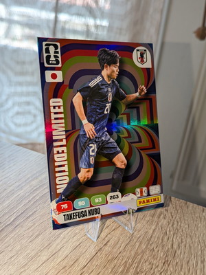 Panini FIFA 365 Adrenalyn XL 2025 Takefusa Kubo Limited Edition card