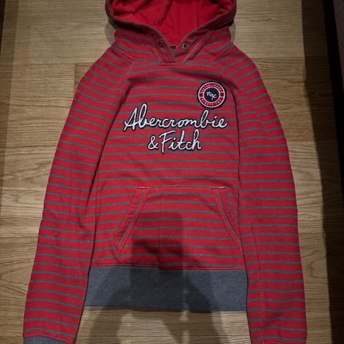Abercrombie & Fitch red sweatshirt like new, size S