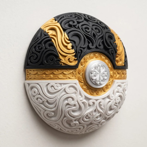 Epic Ornamented Pokéball collectible with luxury design, new