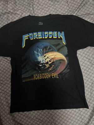 Forbidden merch tshirt μέγεθος L μεταχειρισμένο, μαύρο