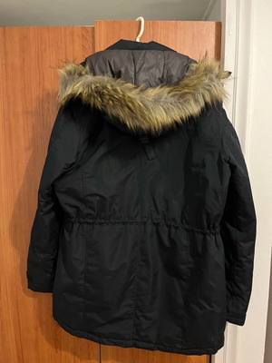 Ice Tech men's parka jacket size Large new, black