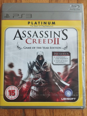 Assassin's Creed 2 Game of the Year Edition for PS3 sealed