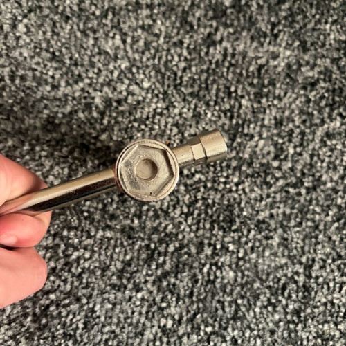 Cross wrench for modeling and more used