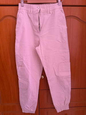 Beige Bershka pants used, size L (40)