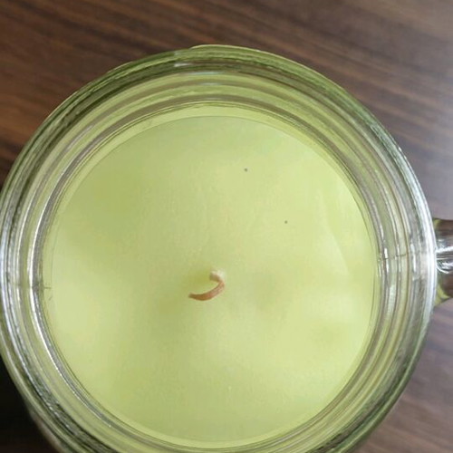 Pineapple scented candle in jar like new