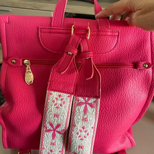 Beverly Hills Polo Club women's pink backpack like new