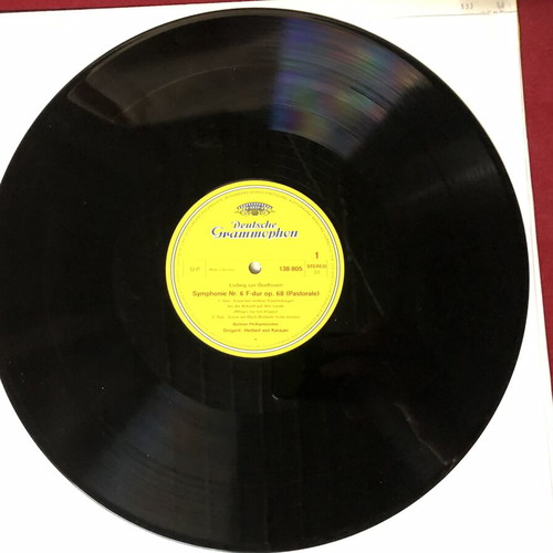 Beethoven Symphony No. 6 Pastorale LP like new, Herbert von Karajan