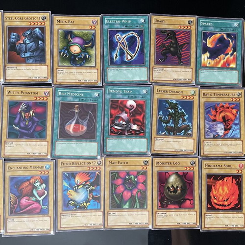 Yu-Gi-Oh 1996 LOB collectible cards