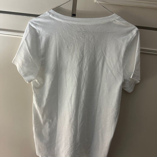 J.CREW Slub Cotton Tee S white organic cotton women's shirt new