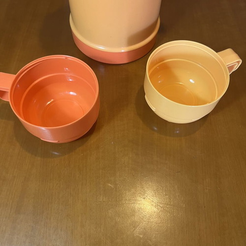 Vintage Vacuum Flask VB-4500PS 1.8L Hot & Cold with 2 Cups New