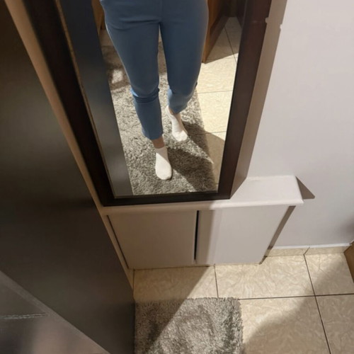 Stradivarius pants M baby blue slim fit like new