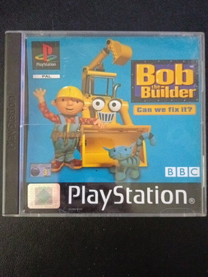 Bob the Builder Can We Fix It? PS1 game