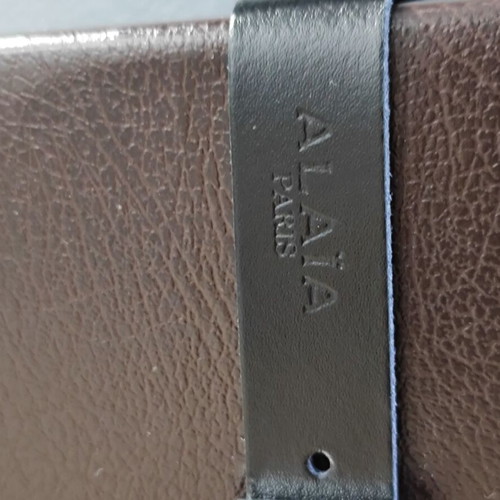 ALAIA Paris leather shoe box and dustbags used