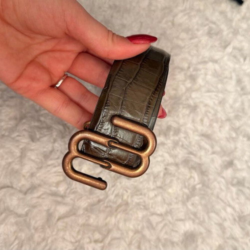 Maje belt new, size 90, green