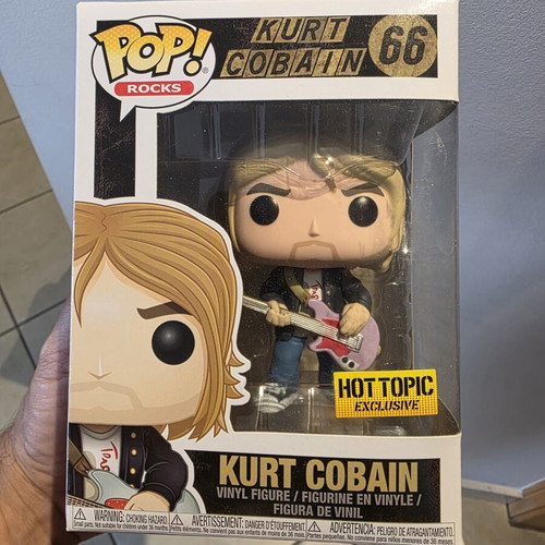 Kurt Cobain Funko Pop! vinyl figure like new