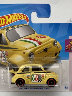 Fiat 500 Modificado Hot Wheels Mainline Compact Kings 2024 new