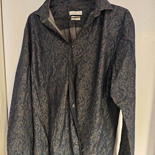 Canda (C&A) men's floral shirt used