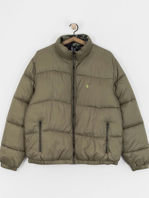 Volcom Zephyr Wallstone Reversible Jacket new, men's winter green M