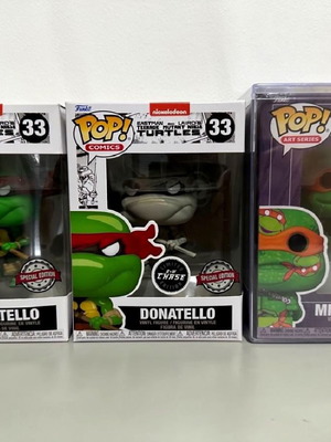 Funko Pop set Turtles καινούργιο, αχρησιμοποίητο