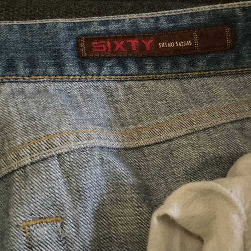 Sixty jeans used, blue, size 34 waist 33 length