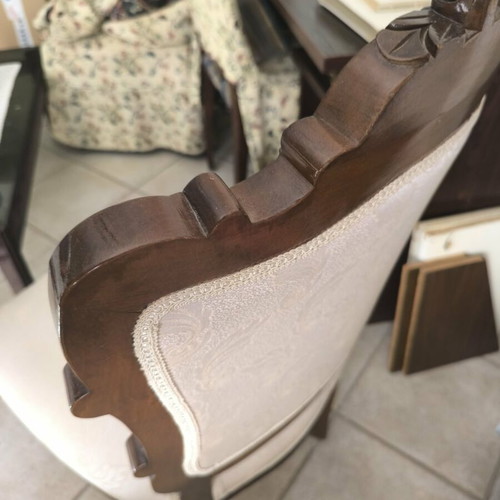 Ludovic Style Sofa And Two Large Chairs Like New