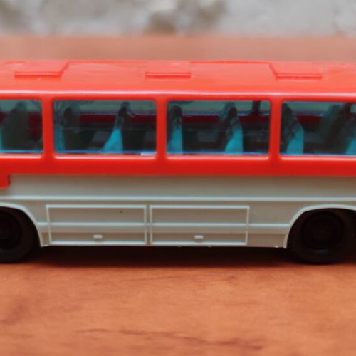 Joy Toy Mercedes-Benz O302 collectible bus, near mint condition