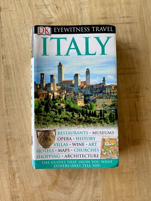 DK Eyewitness Travel Guide Italy paperback used, English edition