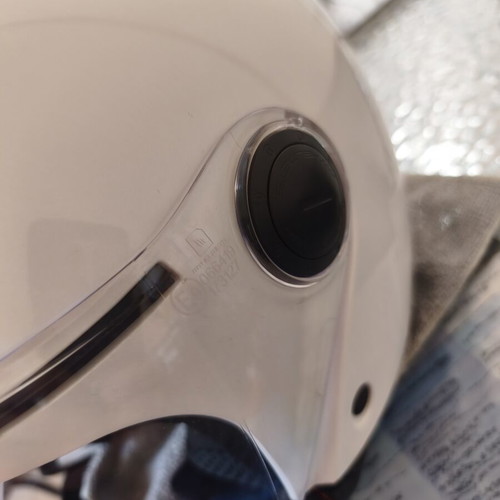 Jet MT Helmets helmet white pearl like new, size 59-60