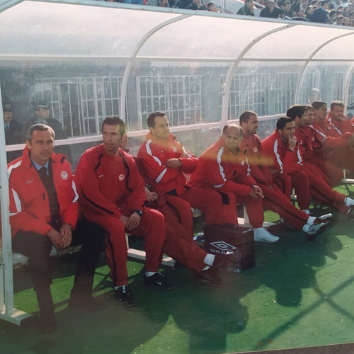 Olympiacos large authentic photo like new